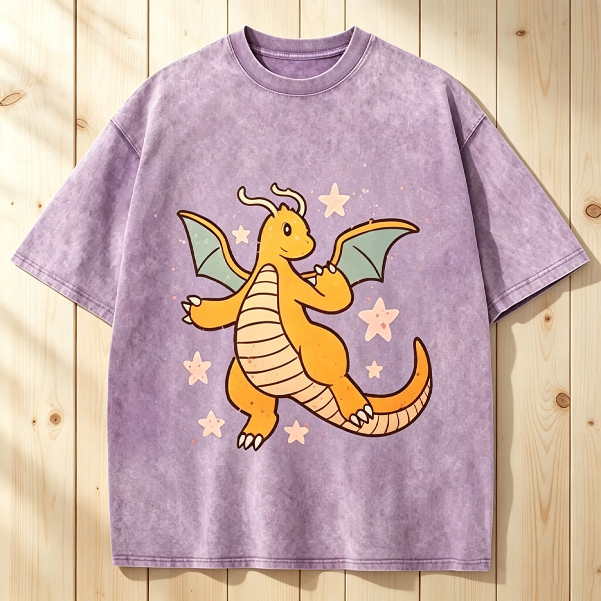 Pokémon Dragonite Unisex Vintage Washed Tee
