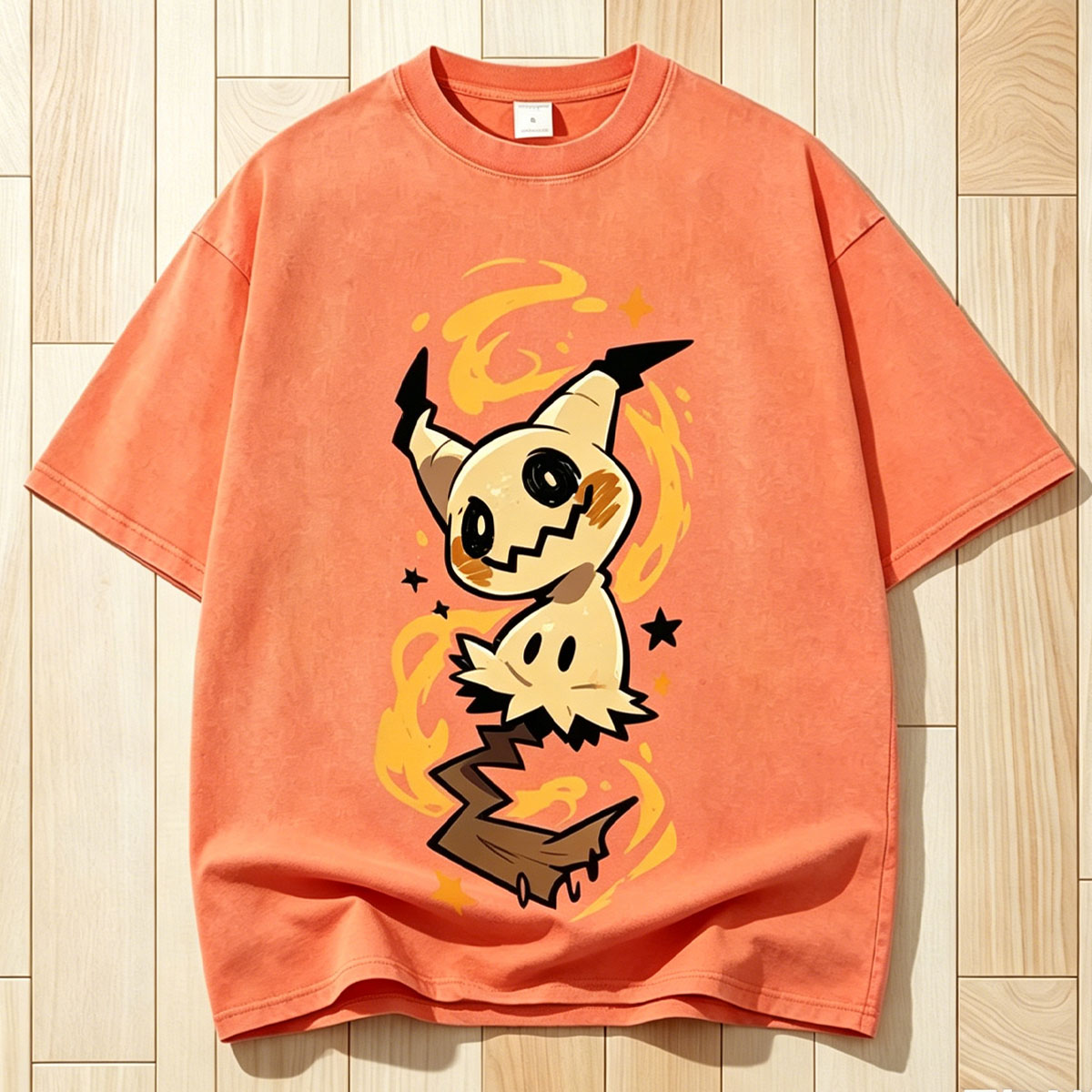 Mimikyu Unisex Vintage Washed Tee