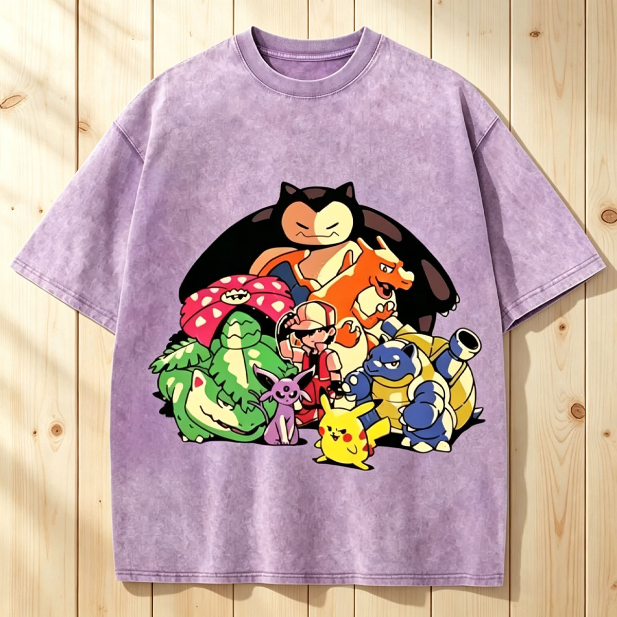 The Original Pokémon Unisex Vintage Washed Tee