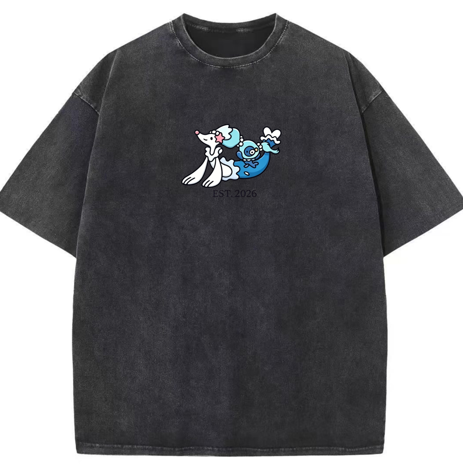 Cute Parent & Kid Primarina Vintage Washed T-Shirt
