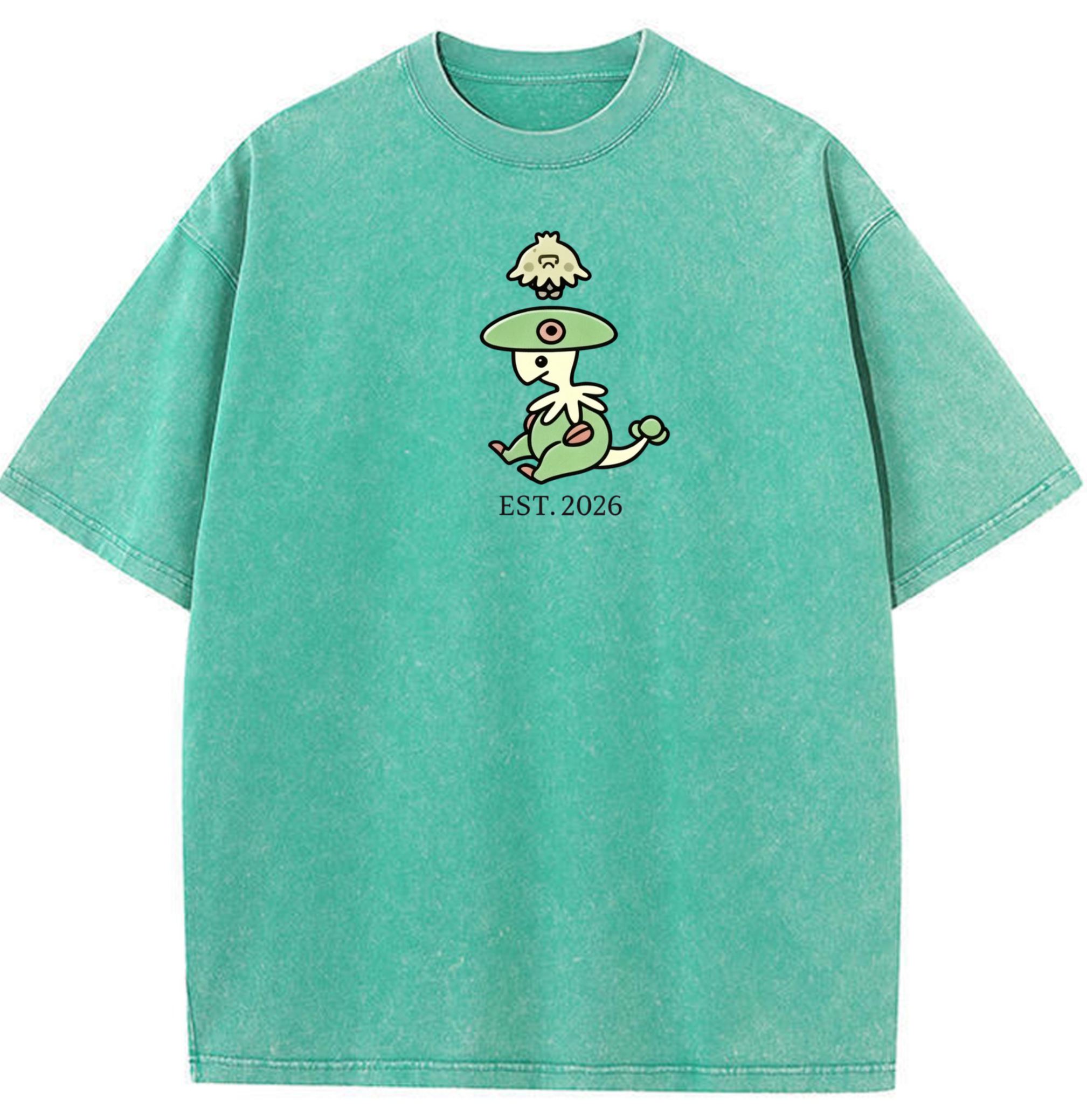 Cute Parent & Kid Breloom Vintage Washed T-Shirt