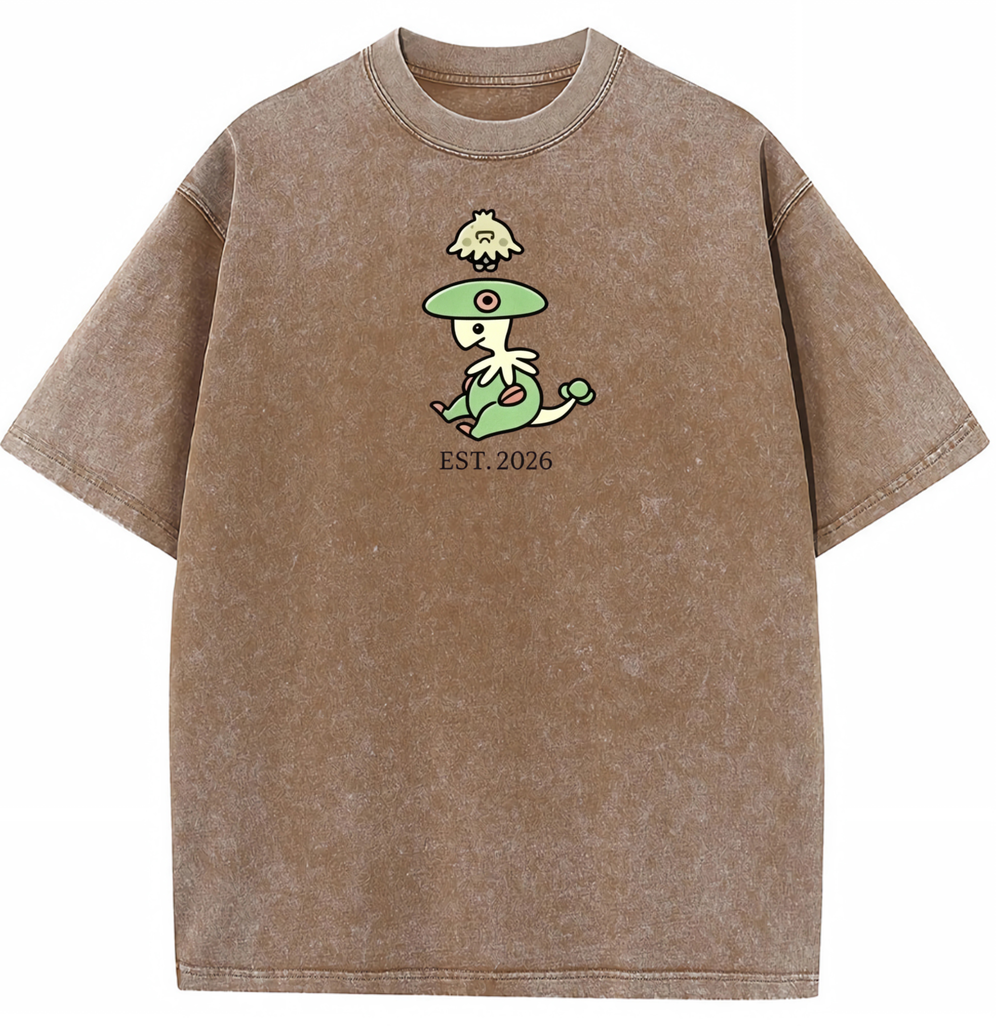 Cute Parent & Kid Breloom Vintage Washed T-Shirt