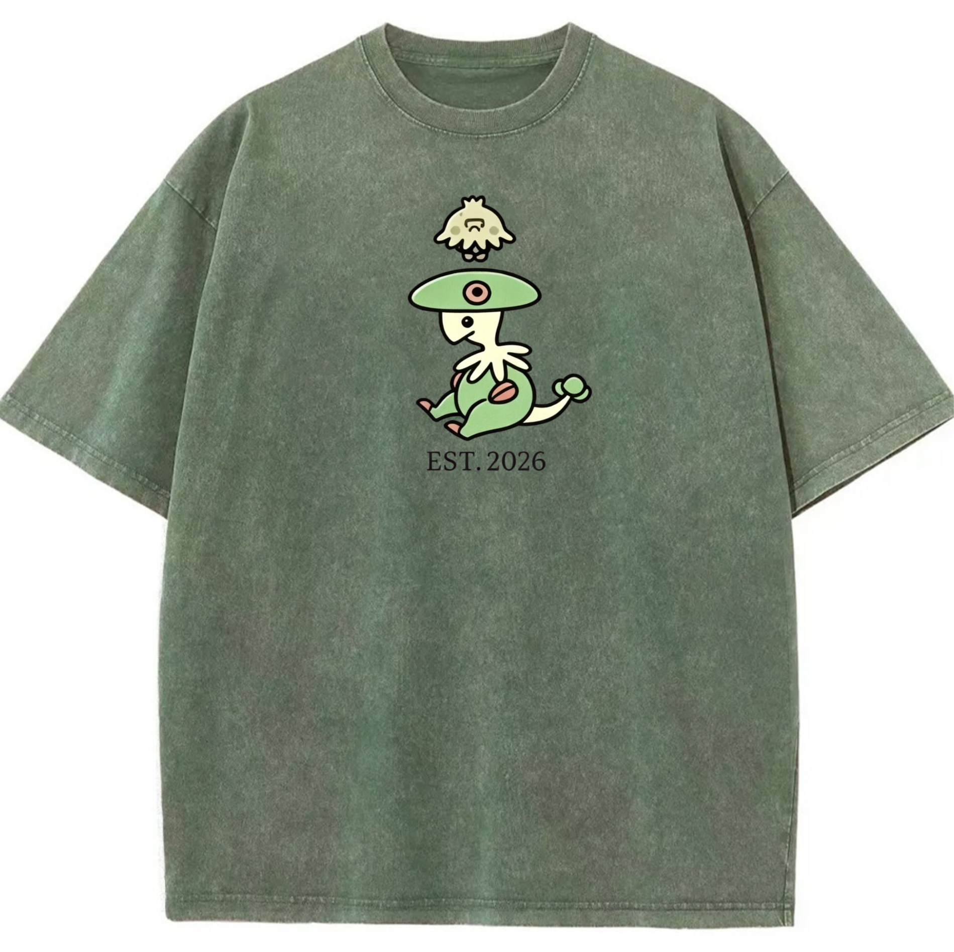 Cute Parent & Kid Breloom Vintage Washed T-Shirt