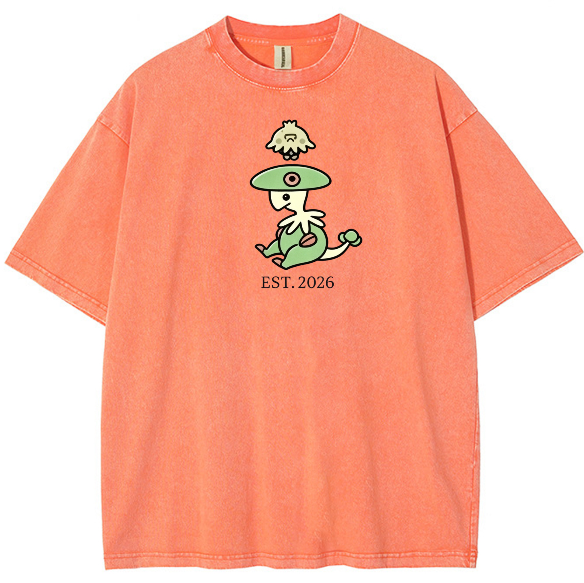 Cute Parent & Kid Breloom Vintage Washed T-Shirt