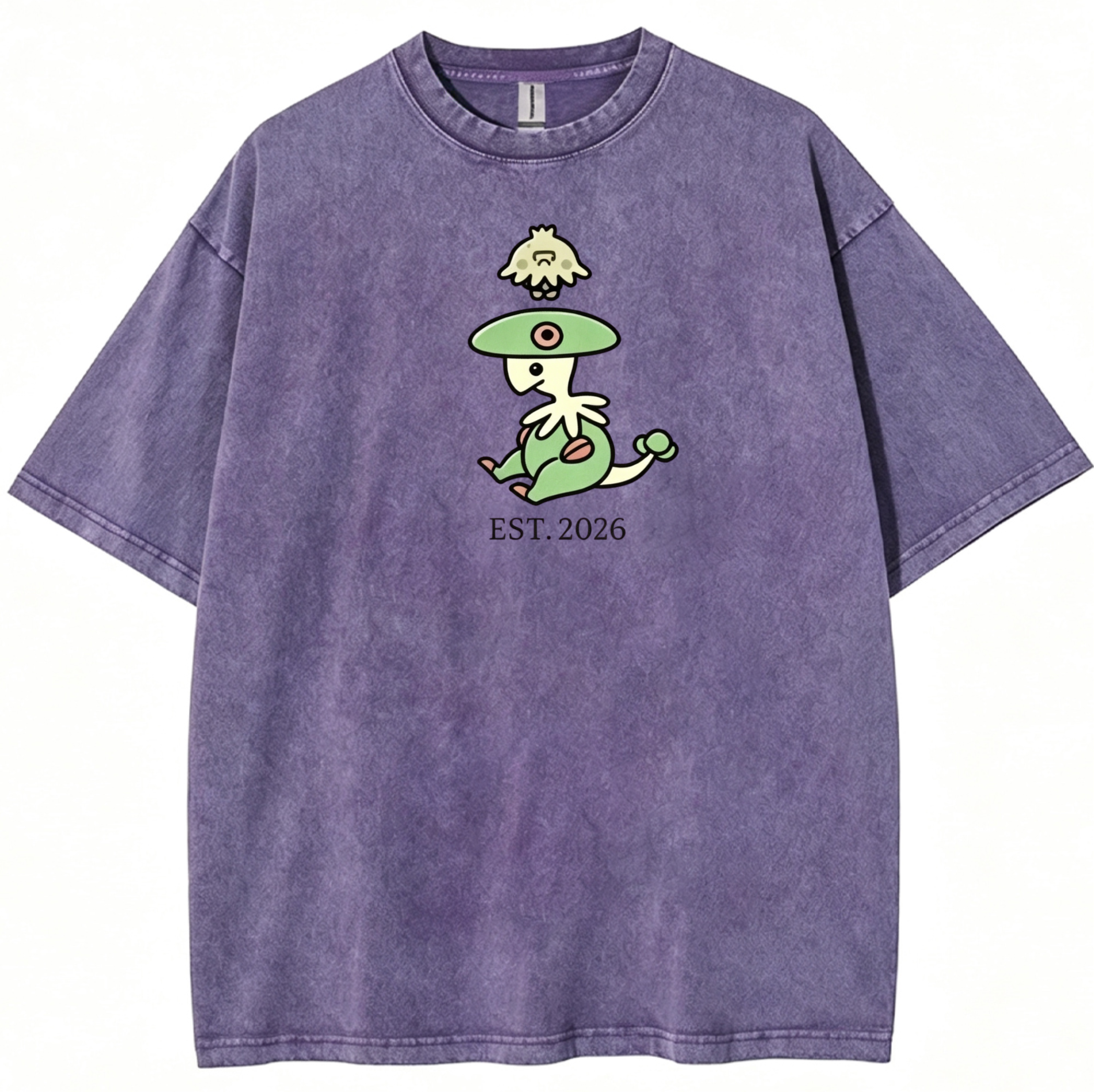 Cute Parent & Kid Breloom Vintage Washed T-Shirt