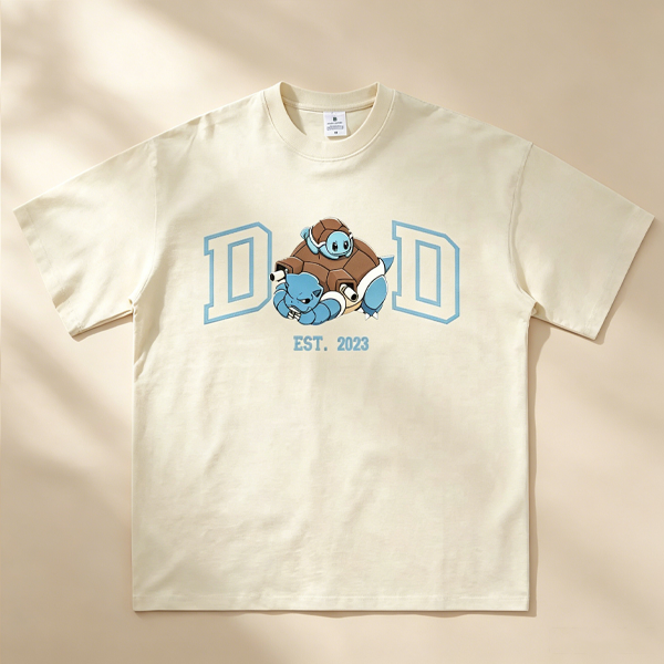 Personalized Print PokaDad Tee
