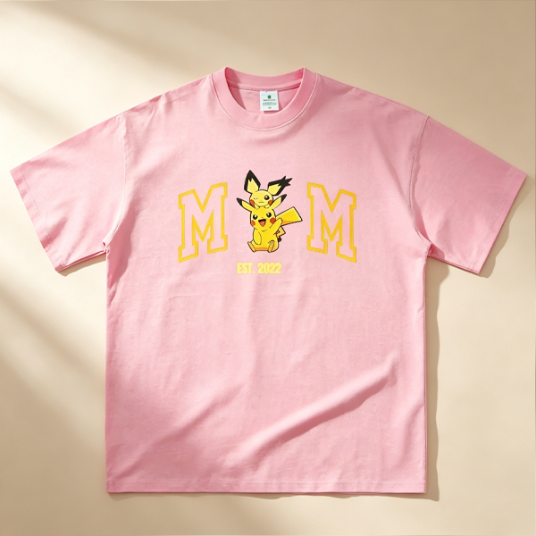 Mom PKM Personalized Print Tee for Mom