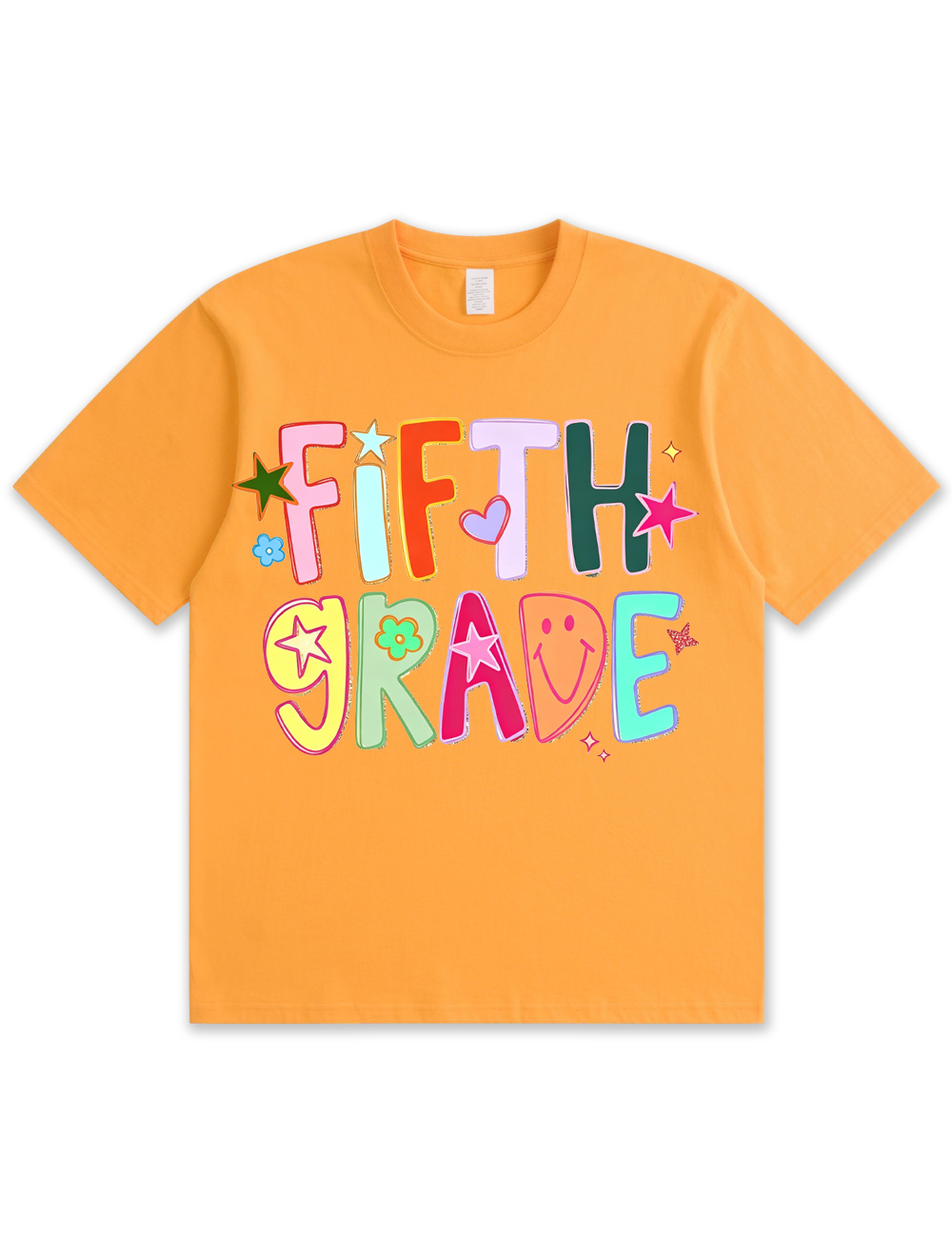 Preppy Hand Drawn Colorful Doodle Teacher Shirt