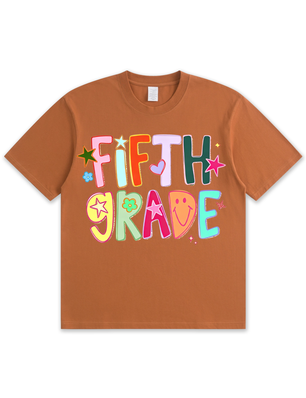 Preppy Hand Drawn Colorful Doodle Teacher Shirt