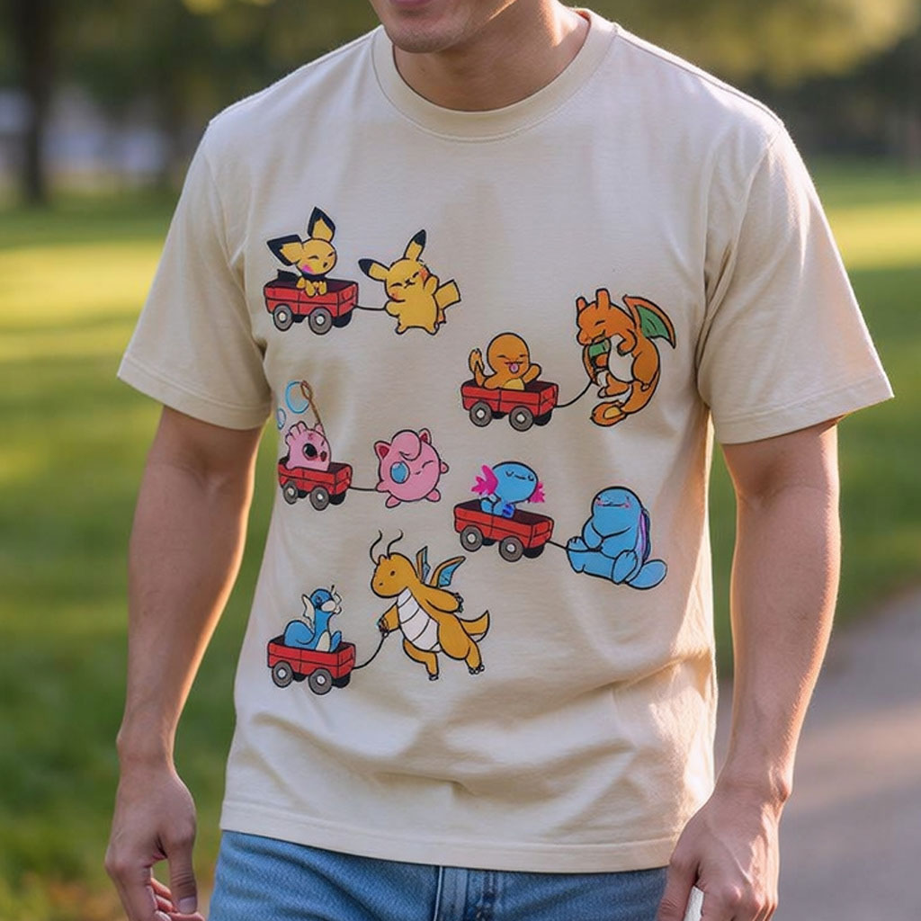 Pokémon Advanced Form Unisex Vintage Washed Tee