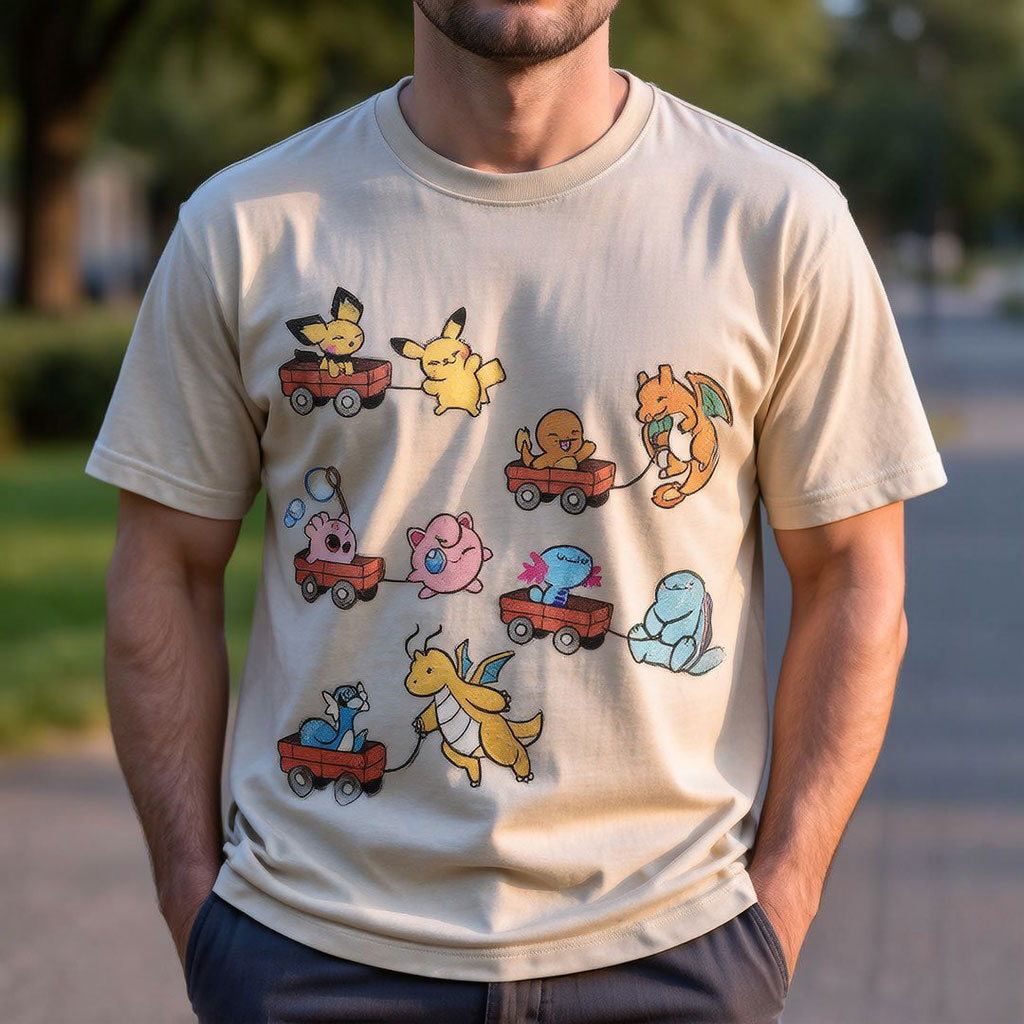 Pokémon Advanced Form Unisex Vintage Washed Tee