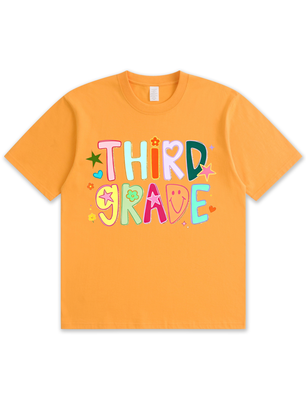 Preppy Hand Drawn Colorful Doodle Teacher Shirt