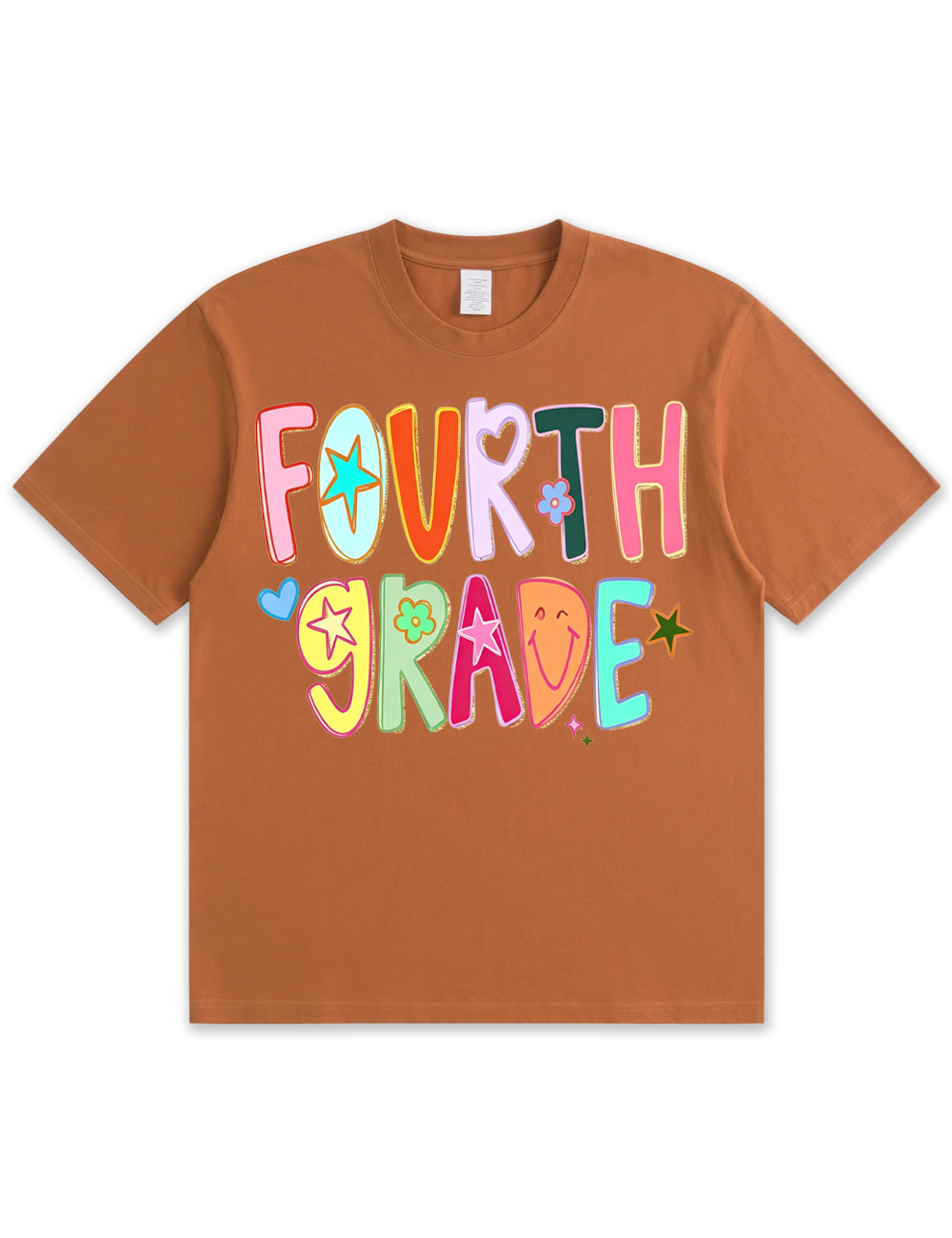 Preppy Hand Drawn Colorful Doodle Teacher Shirt