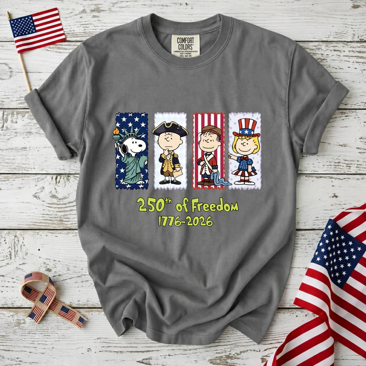 250th Of Freedom 1776-2026 T-Shirt