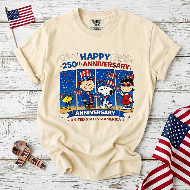Happy 250th Anniversary USA T-Shirt