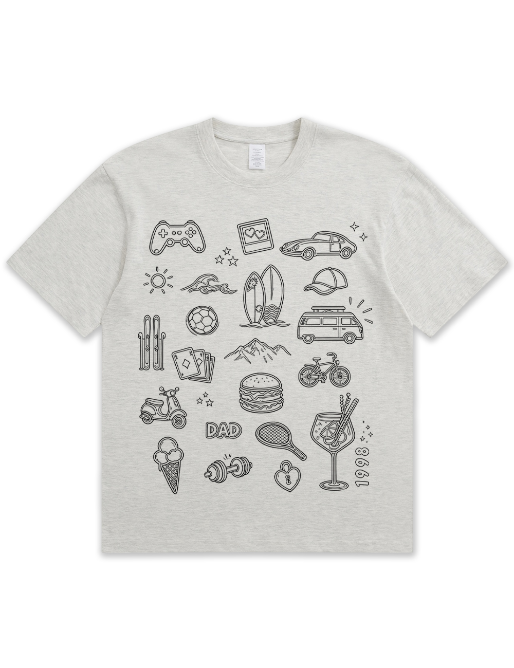 This Is Me Personality Doodle Shirt, Favourite Things