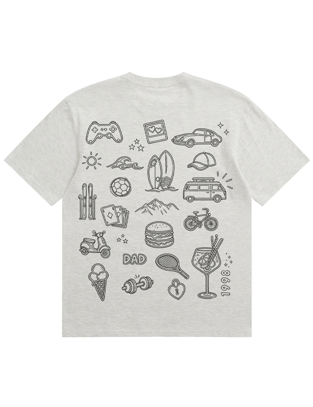 This Is Me Personality Doodle Shirt, Favourite Things