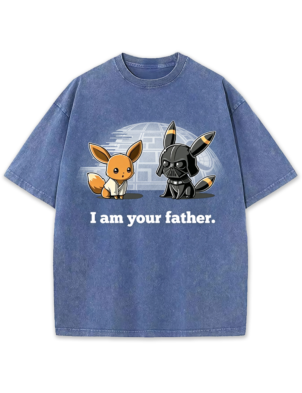 Star Wars Eevee Duo Cartoon Tee | Pokemon Anime