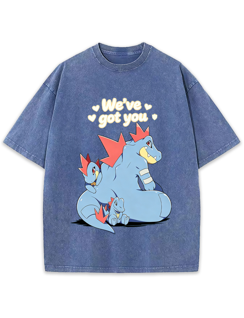 Parent & Kid Feraligatr Family Protect Vintage Washed T-Shirt
