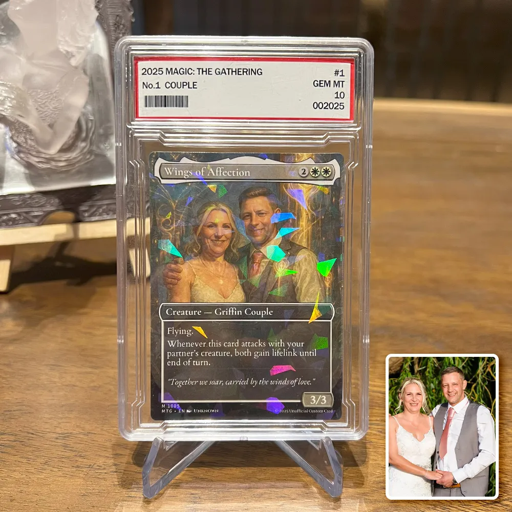 🤩Custom Magic-Style MTG Couple Art Card