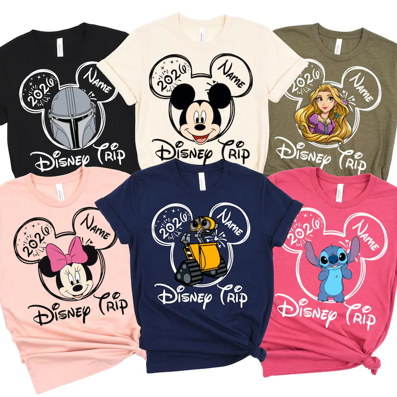 Custom Cartoon All Characters Shirt