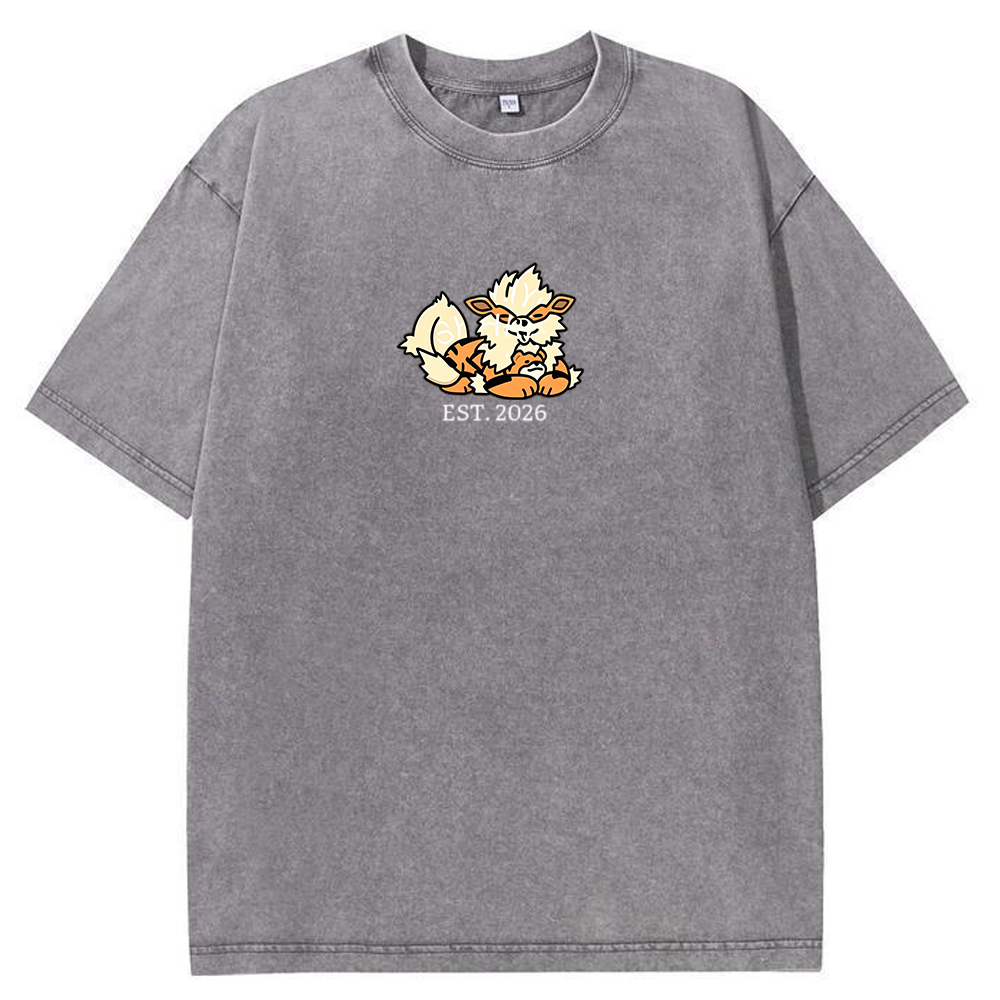 Cute Parent & Kid Rapidash Vintage Washed T-Shirt