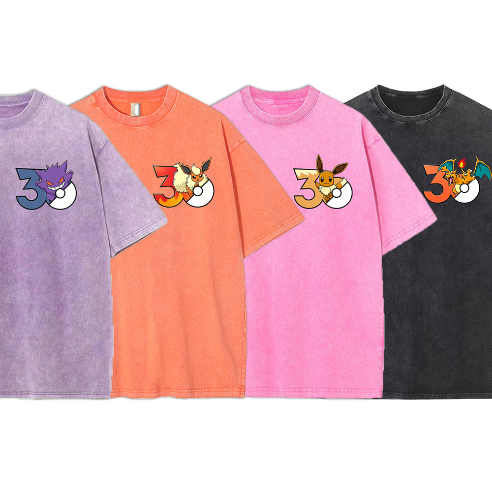 Vintage 30th Creature Graphic Washed T-Shirt