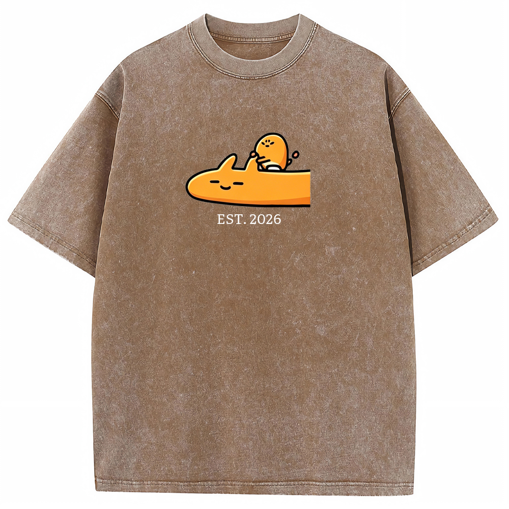 Cute Parent & Kid Charmander Vintage Washed T-Shirt