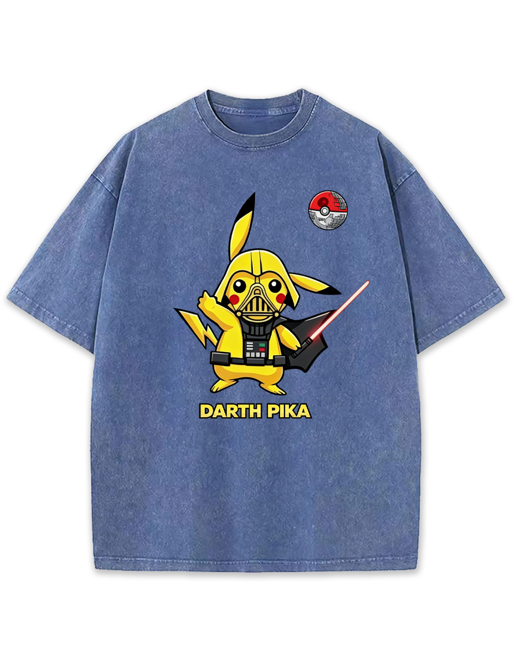 Darth Pika Star Wars Cartoon Tee | Pokemon Anime