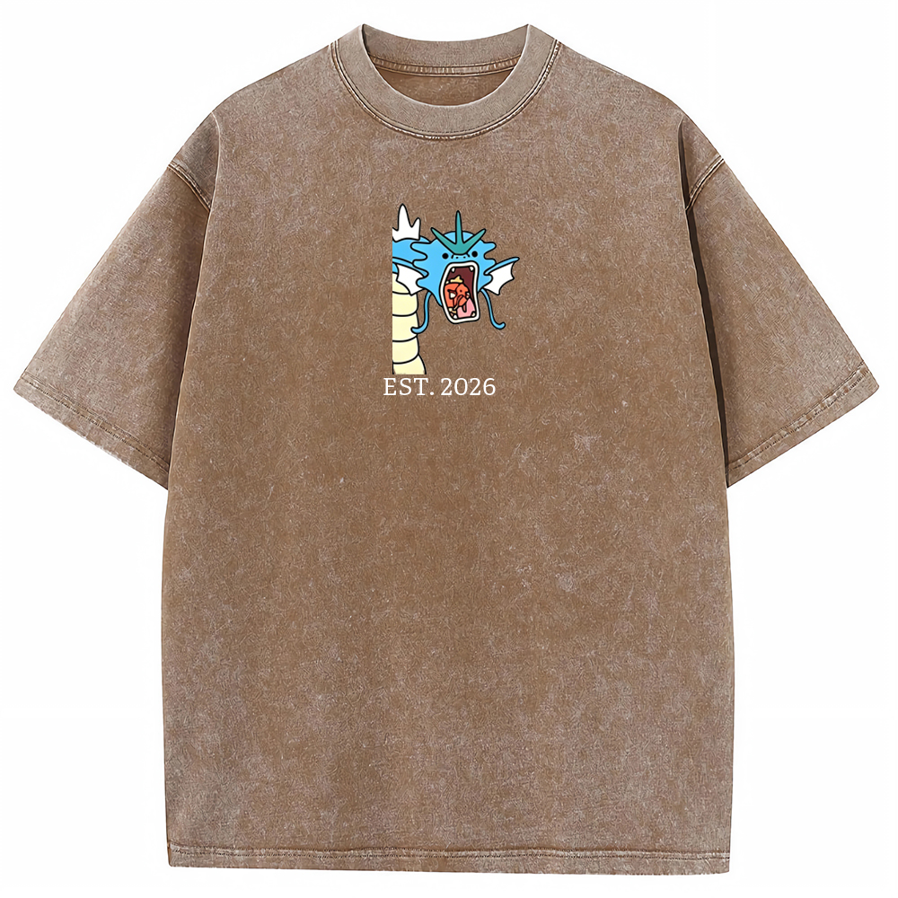 Cute Parent & Kid Dragonair Vintage Washed T-Shirt