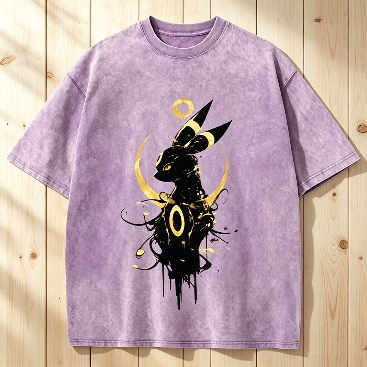 Umbreon Unisex Vintage Washed Tee