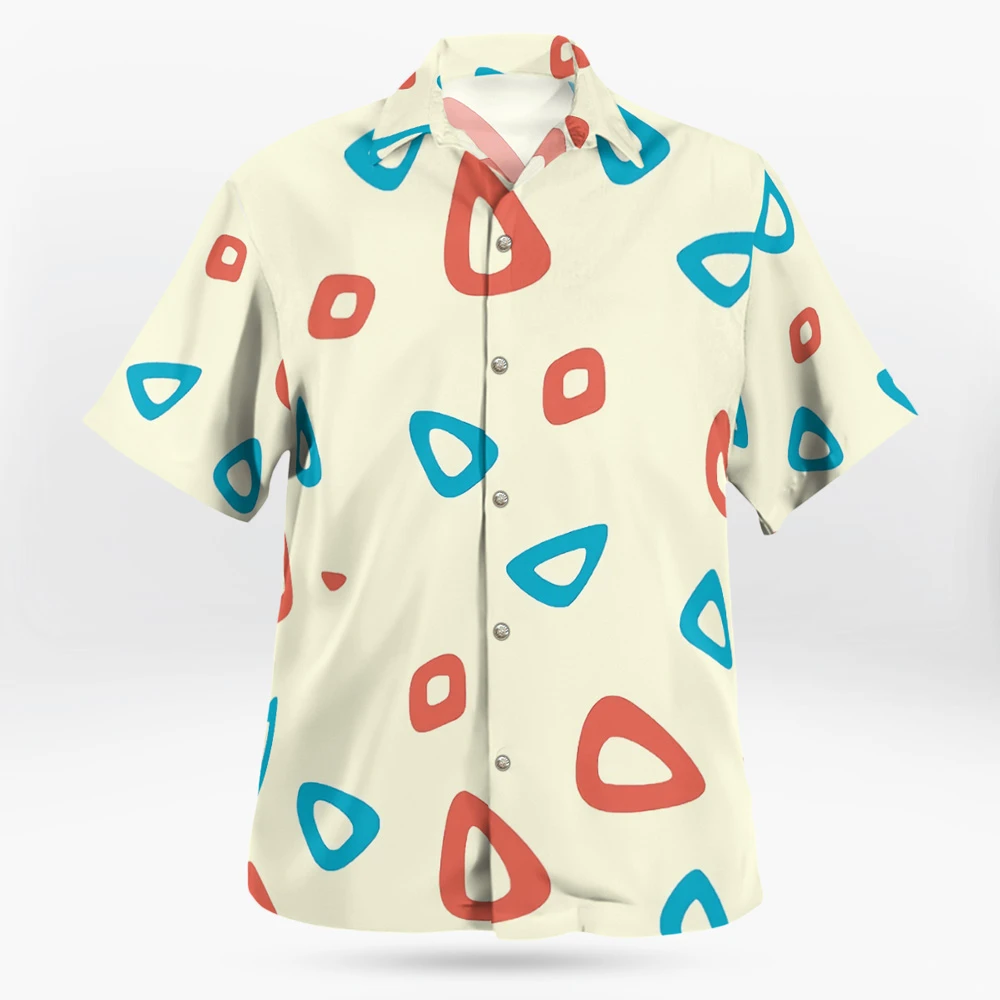 Pokemon Togepi Pattern Hawaiian Shirt