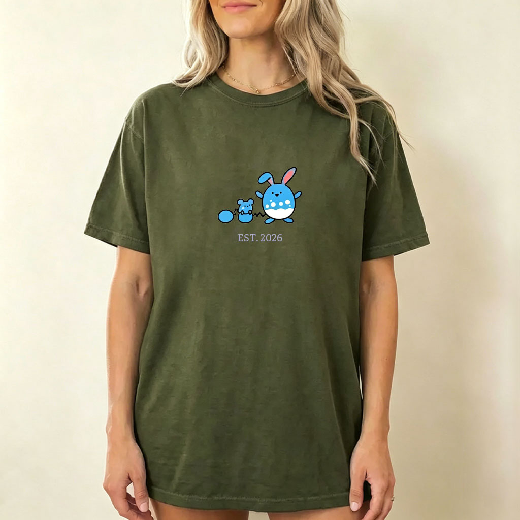 Cute Parent & Kid Azumarill Vintage Washed T-Shirt