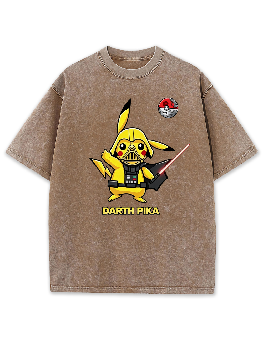Darth Pika Star Wars Cartoon Tee | Pokemon Anime