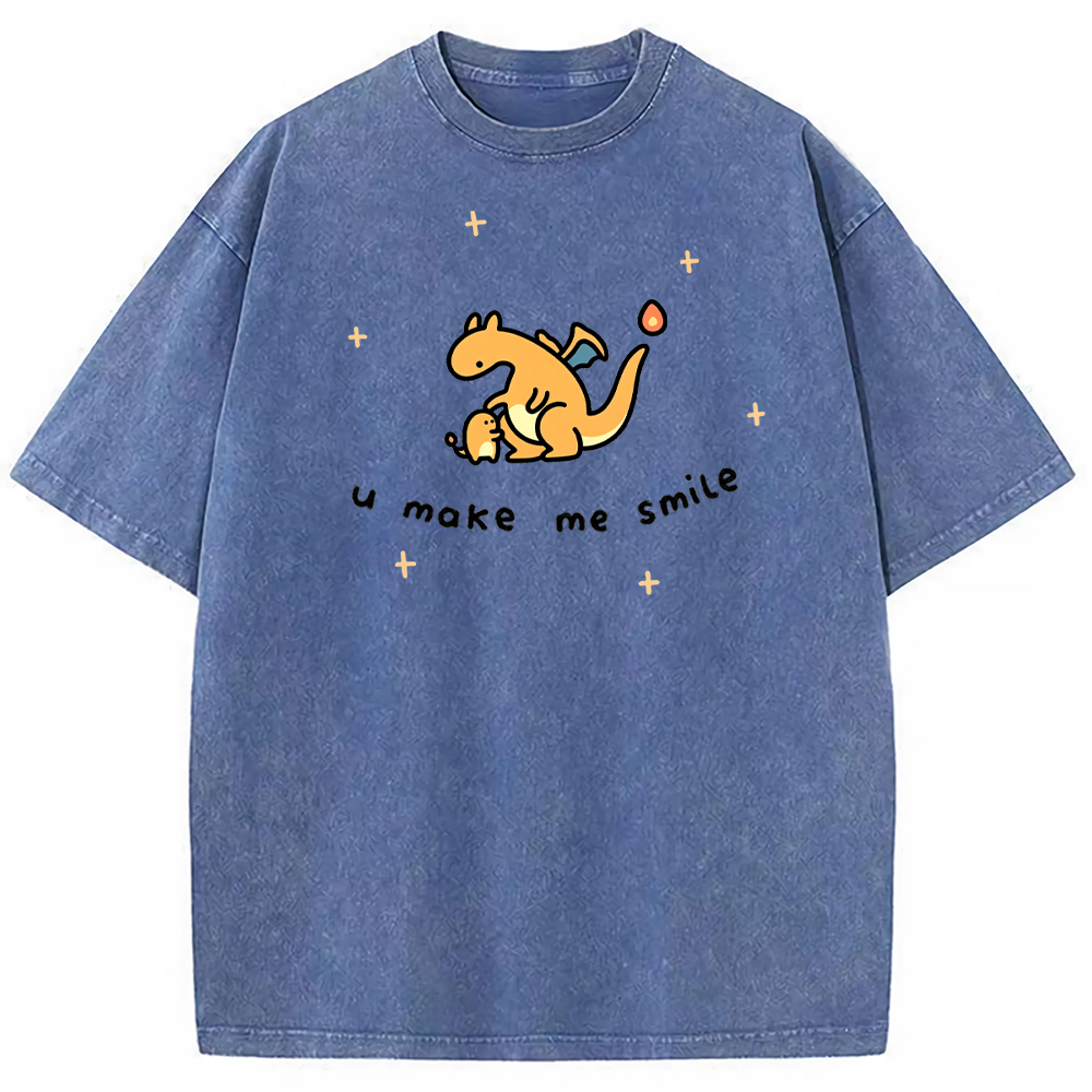 Parent & Kid You Are My Special Person Quote Custom Name EST. Year Vintage Washed T-Shirt | Pokemon Anime