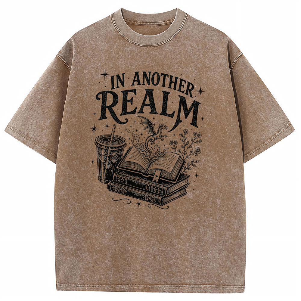 Fantasy Reader Cartoon Tee
