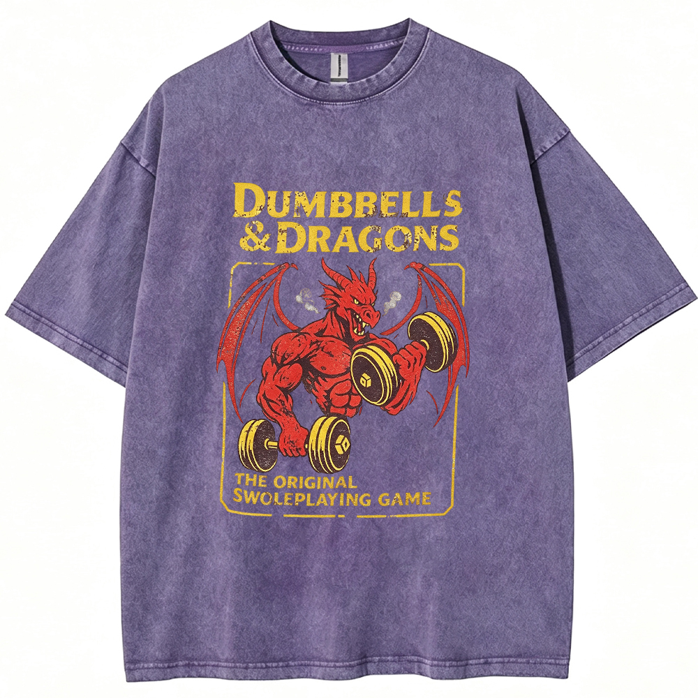 Funny Gym Dnd Tee