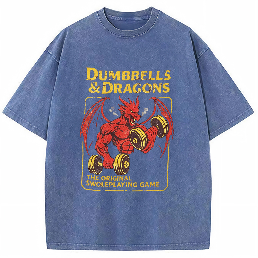 Funny Gym Dnd Tee