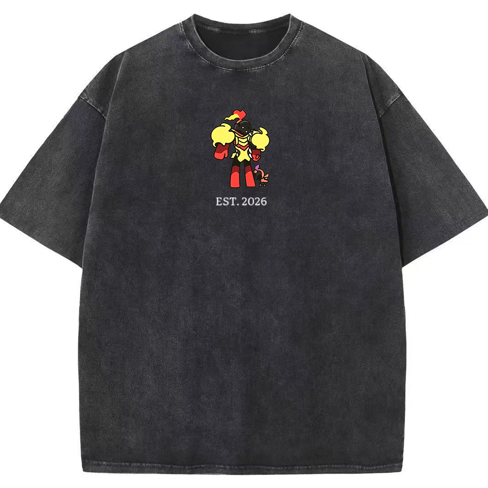 Cute Parent & Kid Armarouge Vintage Washed T-Shirt