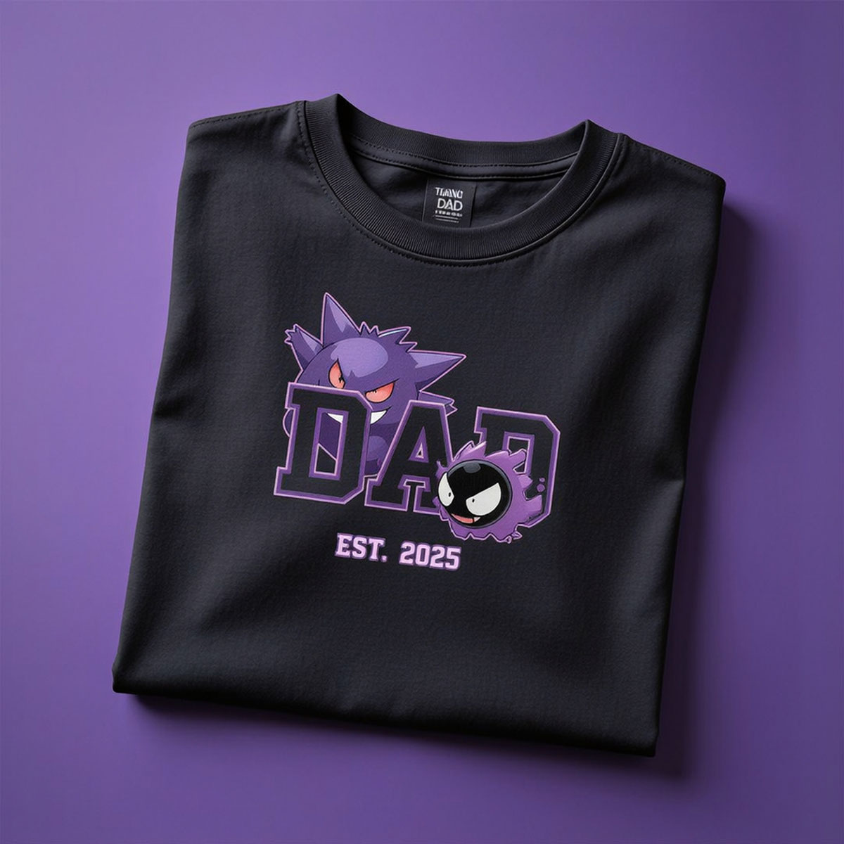 Personalized Pokemon Dad Shirt