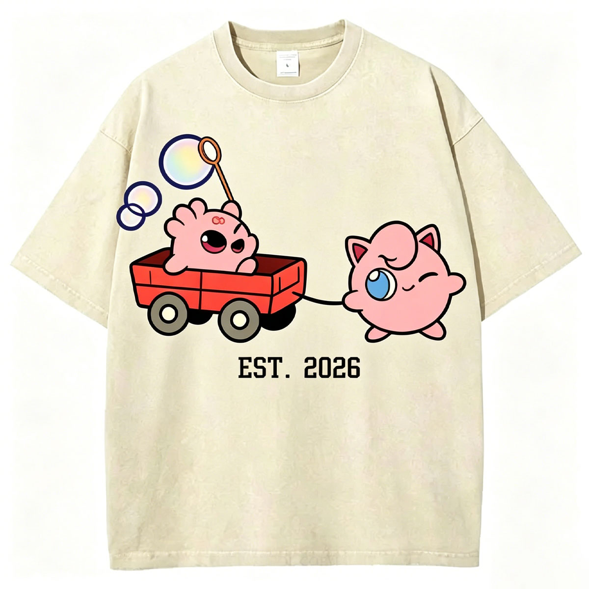 [Copy]Pokémon Advanced Form Unisex Vintage Washed Tee