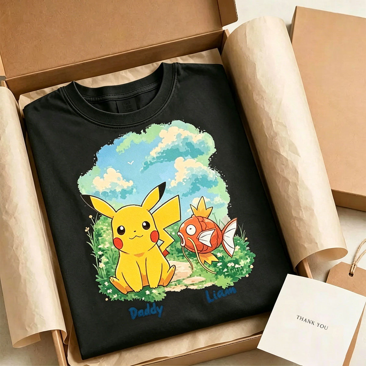 Custom Poké Dad Shirt