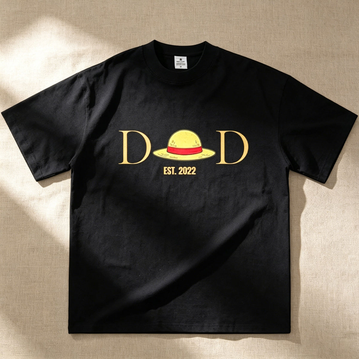 Personalized Custom Anime Dad Print Tee