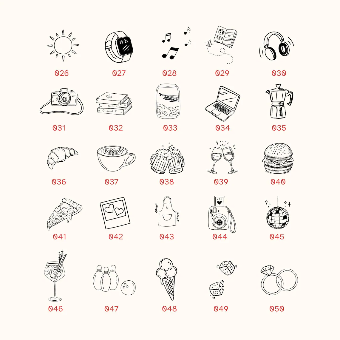 This Is Me Personality Doodle Shirt, Favourite Things