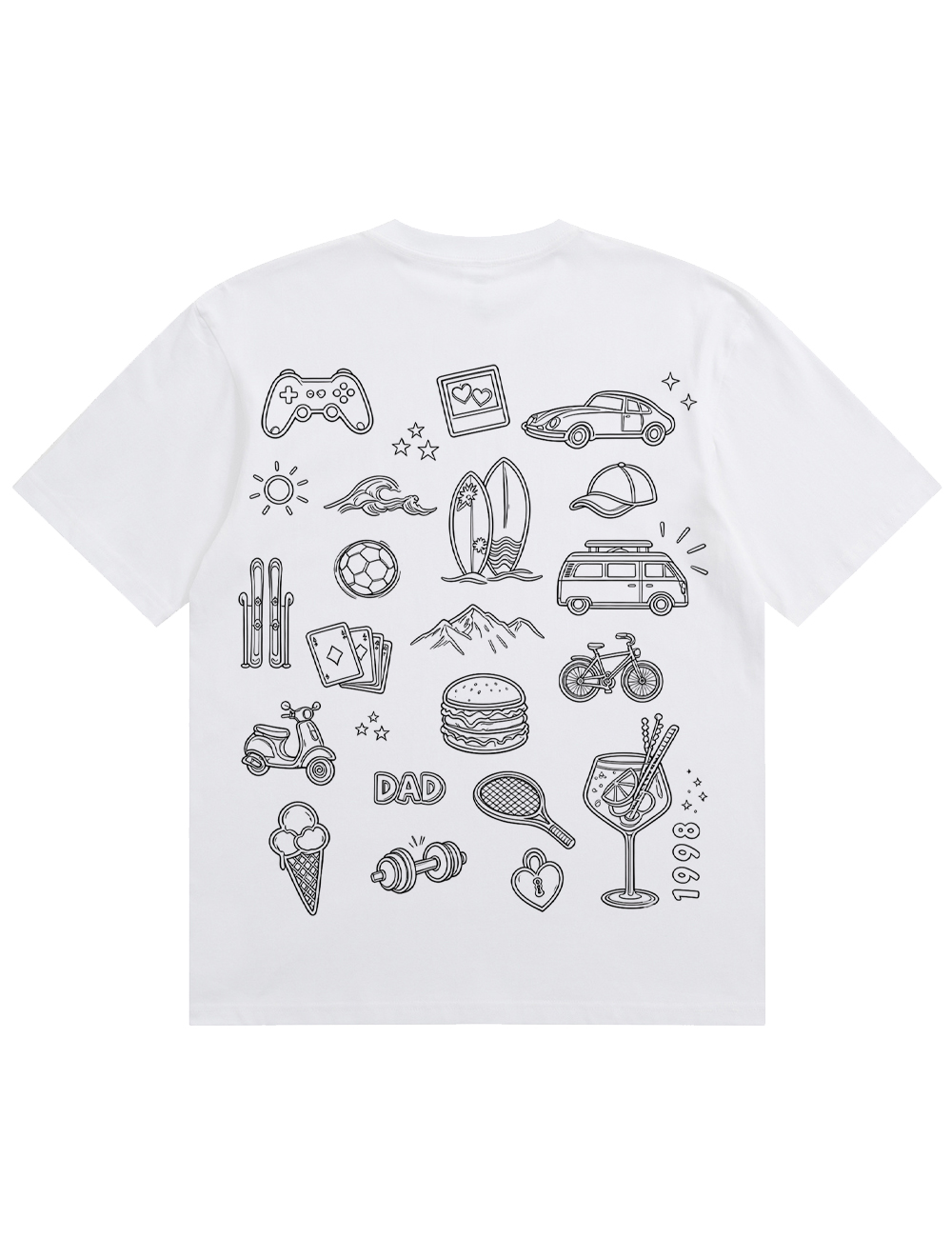 This Is Me Personality Doodle Shirt, Favourite Things