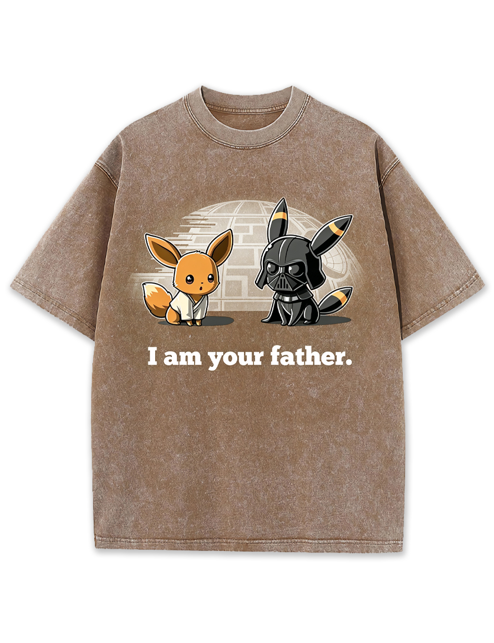 Star Wars Eevee Duo Cartoon Tee | Pokemon Anime