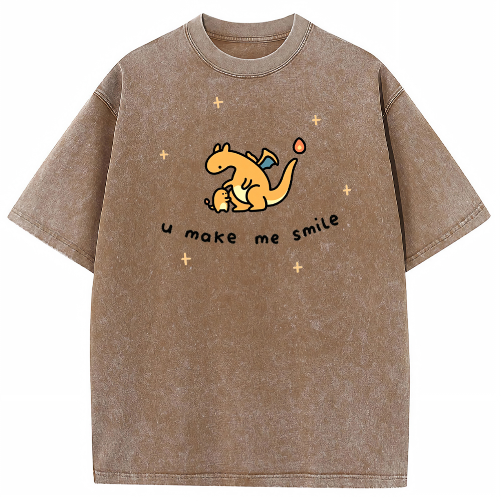 Parent & Kid You Are My Special Person Quote Custom Name EST. Year Vintage Washed T-Shirt | Pokemon Anime