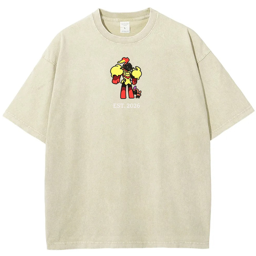 Cute Parent & Kid Armarouge Vintage Washed T-Shirt