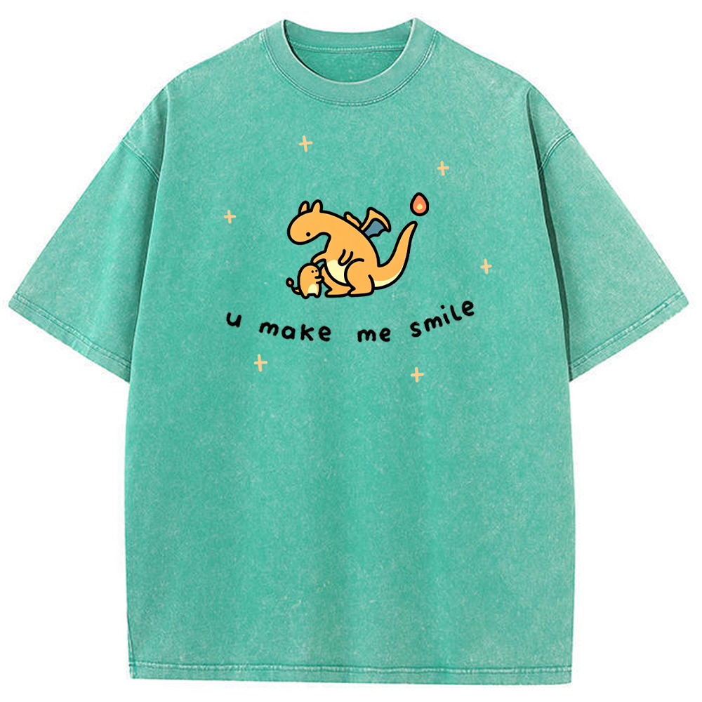 Parent & Kid You Are My Special Person Quote Custom Name EST. Year Vintage Washed T-Shirt | Pokemon Anime