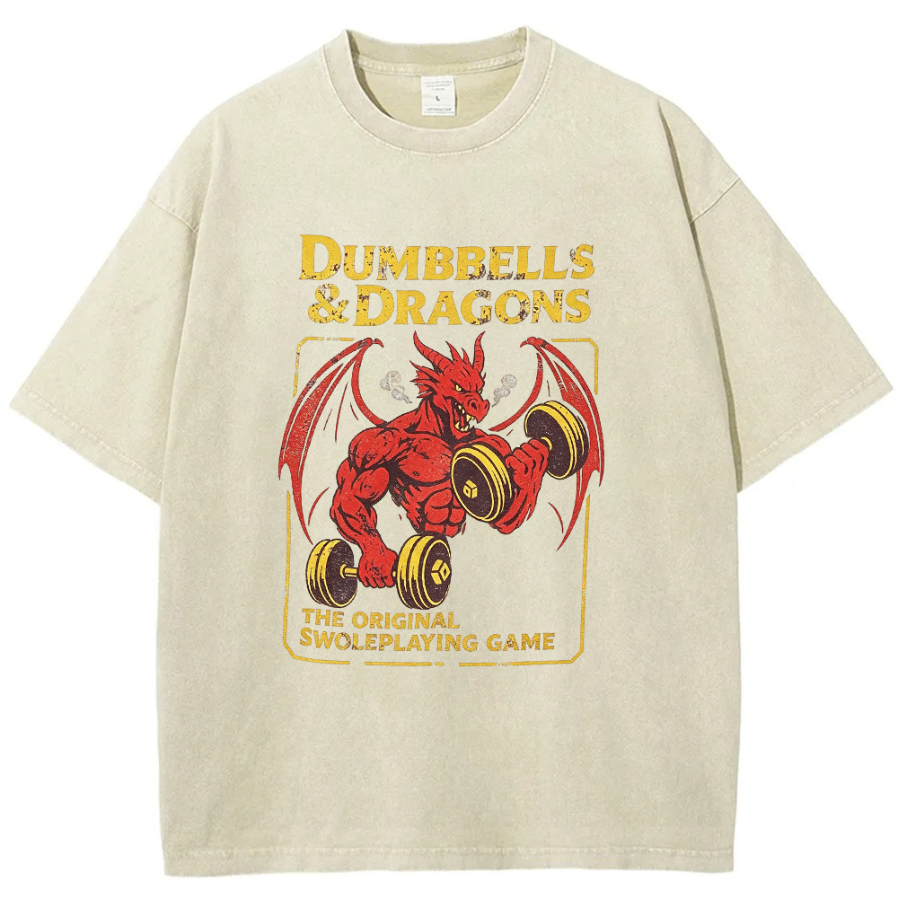Funny Gym Dnd Tee